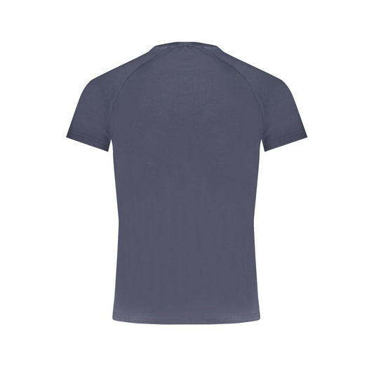 K-WAY Blue Cotton Men T-Shirt
