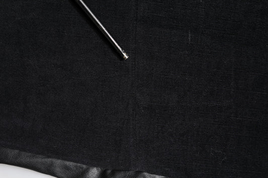 Dolce & Gabbana Black Cotton Cargo Jogger Sweatpants Pants