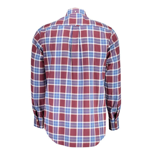 Gant Purple Cotton Men Shirt