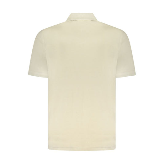 Hugo Boss Beige Cotton Polo Shirt