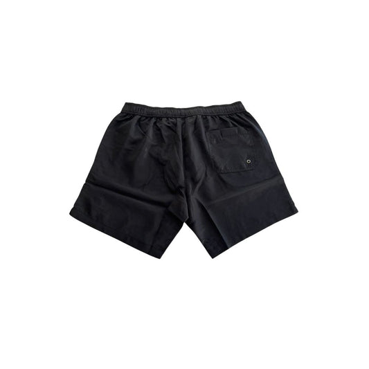 Trussardi Beachwear Black Polyester Swimwear