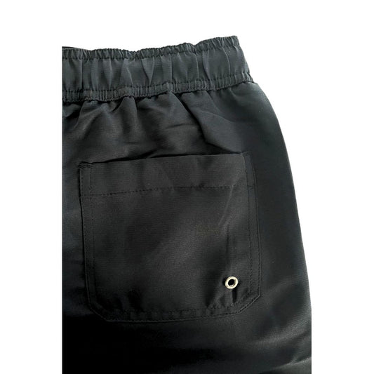 Trussardi Beachwear Black Polyester Swimwear