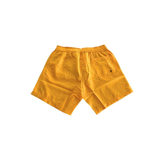 Trussardi Beachwear Yellow Polyester Swimwear
