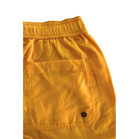 Trussardi Beachwear Yellow Polyester Swimwear