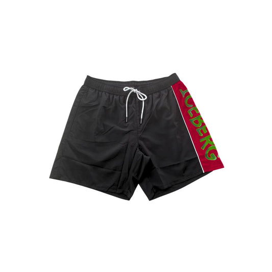 Iceberg Black Polyester Swimwear