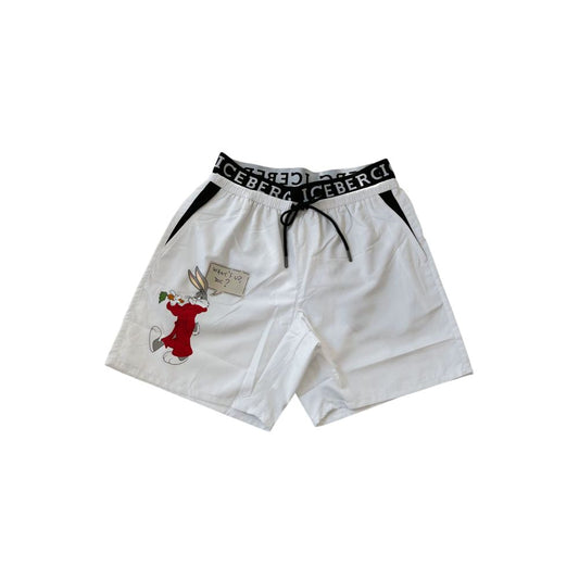 Iceberg White Polyester Swimwear