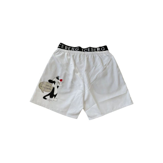 Iceberg White Polyester Swimwear