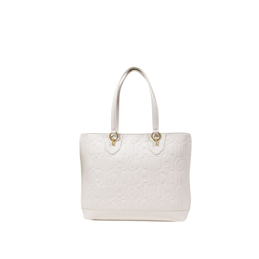 Liu Jo Cream Polyethylene Handbag