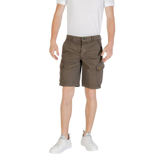 Lyle & Scott Green Cotton Short