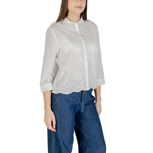 Street One White Cotton Shirt