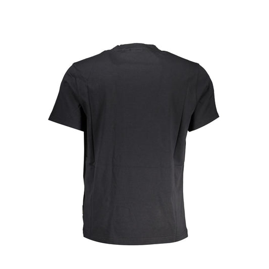 Napapijri Black Cotton Men T-Shirt