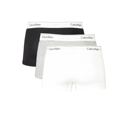 Calvin Klein Brown Cotton Men Boxer