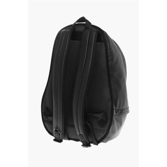 Diesel Solid Color Leather and Fabric RAVE Backpack
