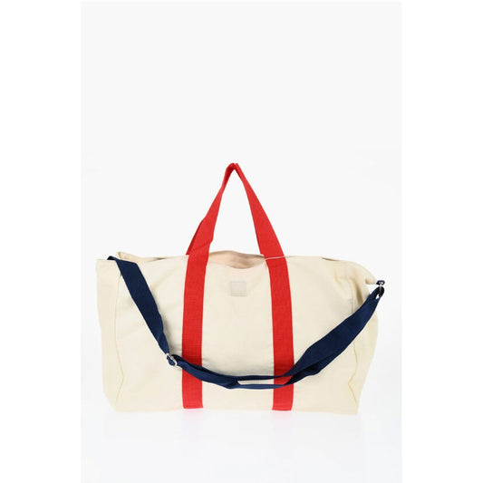 Woolrich Canvas Tote Bag with Tape Handles and Adjustable Shoulder St