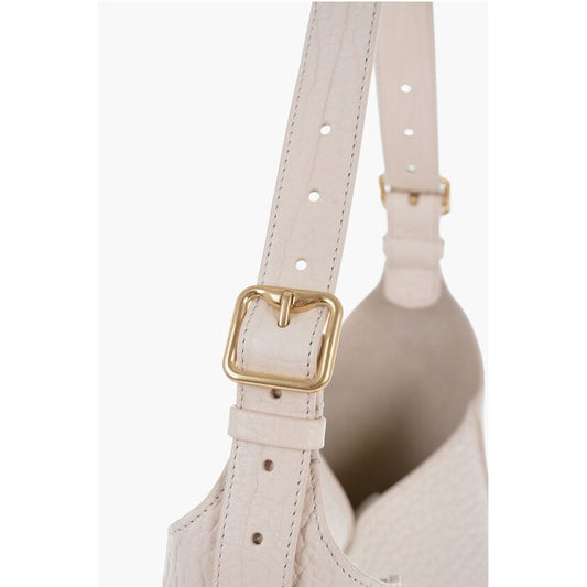 Burberry Grained Leather CHESS Bag with Removable Clutch
