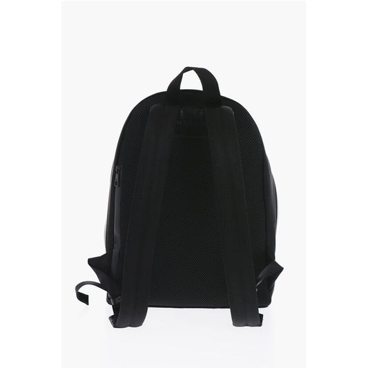 Neil Barrett Fabric FAIR-ISLE THUNDERBOLT Backpack