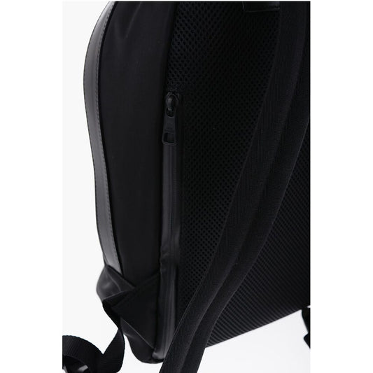 Neil Barrett Fabric FAIR-ISLE THUNDERBOLT Backpack
