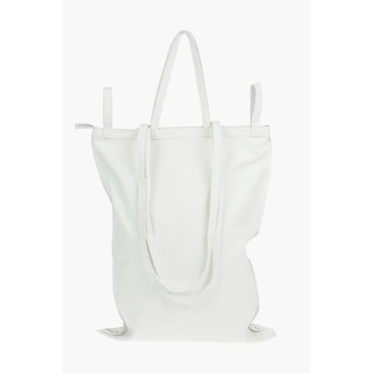 Maison Margiela MM6 Canvas Maxi Tote Bag in PAINT-SPLATTER Print with Logo