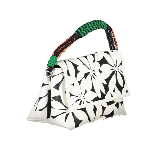 Desigual White Polyethylene Handbag