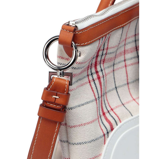 Maison Margiela White Cotton Handbag