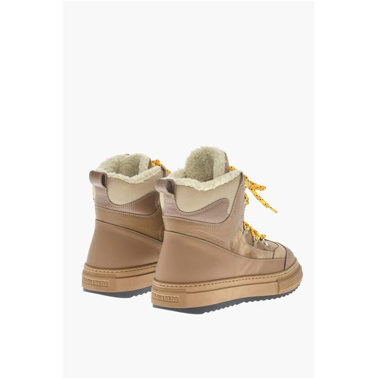 Dsquared² Leather BOOGIE Mountain Boots