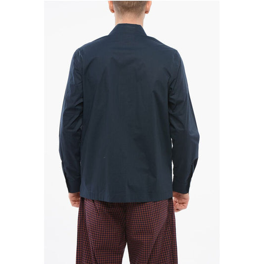 Department 5 Cotton PIKE Shirt with Contrasting Buttons and Breast Pocket