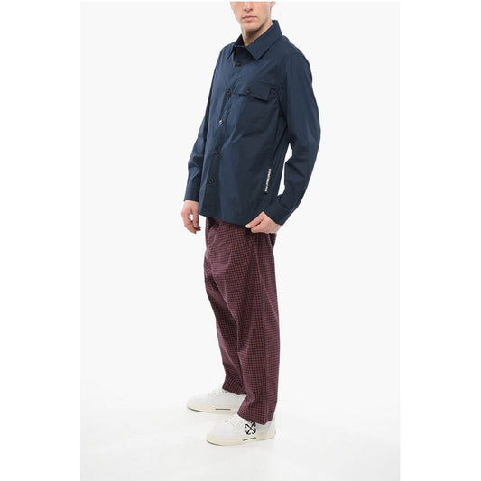 Department 5 Cotton PIKE Shirt with Contrasting Buttons and Breast Pocket