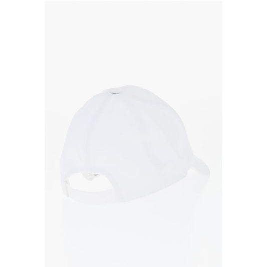 Courrėges Solid Color Cap with Embroidered Logo
