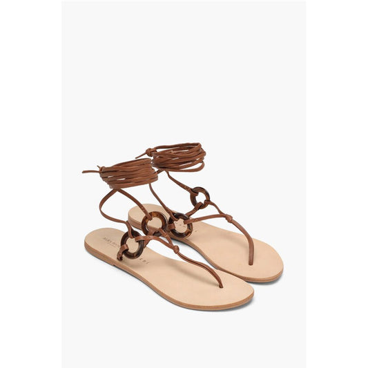 Manebi ALEX RIVIÈRE Leather Lace-Up Sandal with Detail