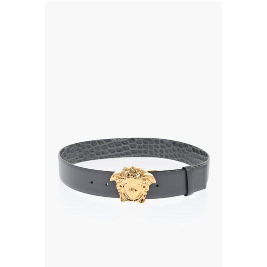 Versace Reversible Leather Belt with Medusa Buckle 40mm
