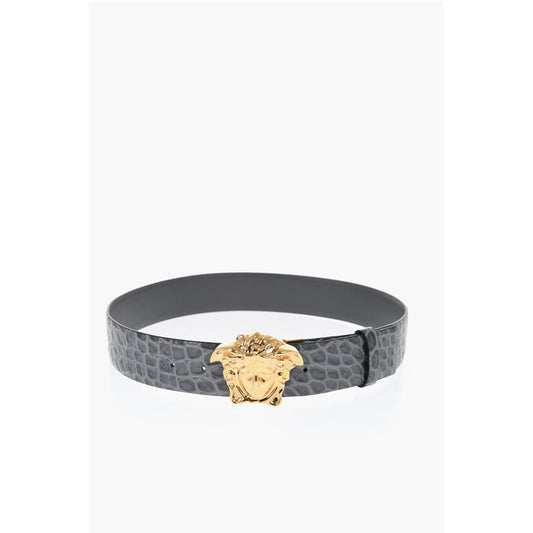 Versace Reversible Leather Belt with Medusa Buckle 40mm