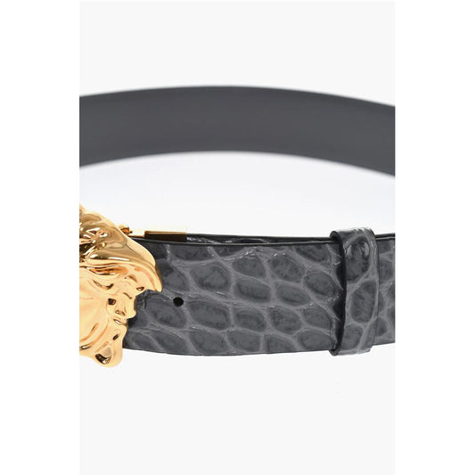 Versace Reversible Leather Belt with Medusa Buckle 40mm