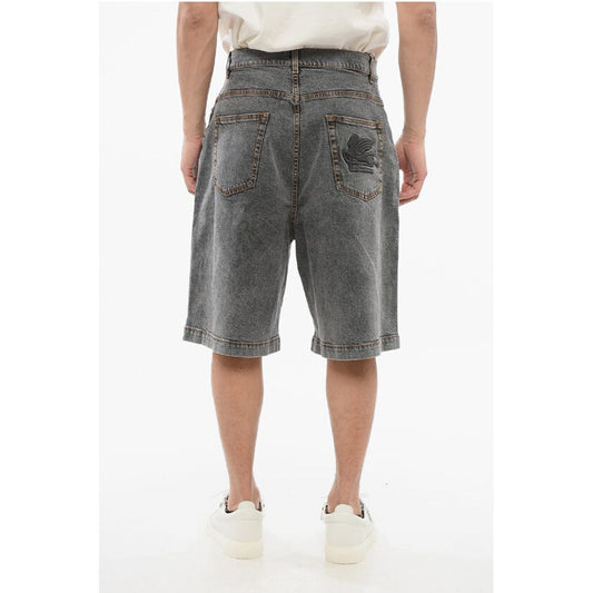 Etro Stone Washed Wide Leg Denims