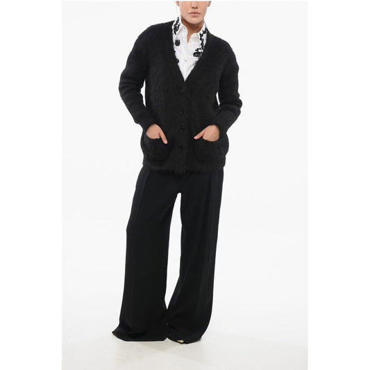 Givenchy Alpaca Blend Cardigan with 2 Pockets