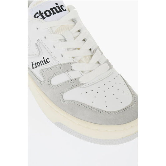 Etonic Two-Tone Leather Low-Top Sneakers