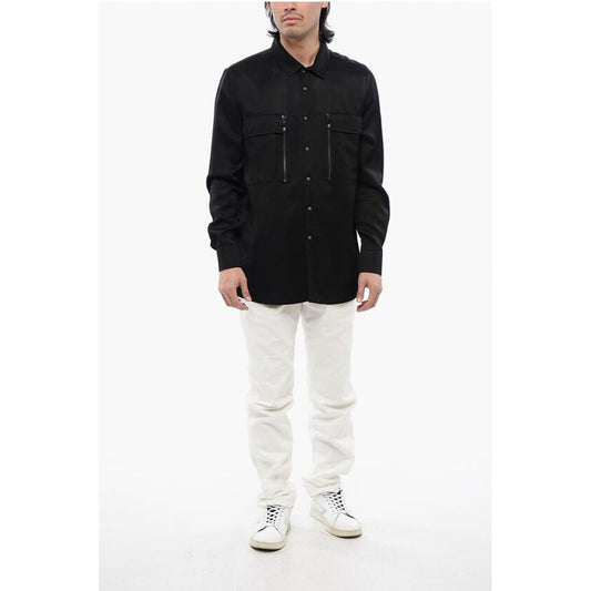 John Richmond Long Sleeved FANESI Shirt With Front Pockets