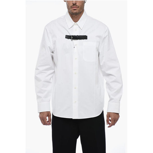 Versace Long Sleeved ShirtWith Buckle Detail