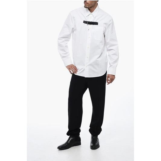 Versace Long Sleeved ShirtWith Buckle Detail