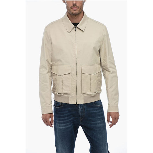 Corneliani Zipped Overshirt with Flap Pockets