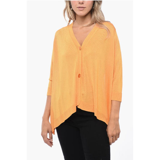 ArchivioB Oversized Cardigan with 3/4 Sleeves