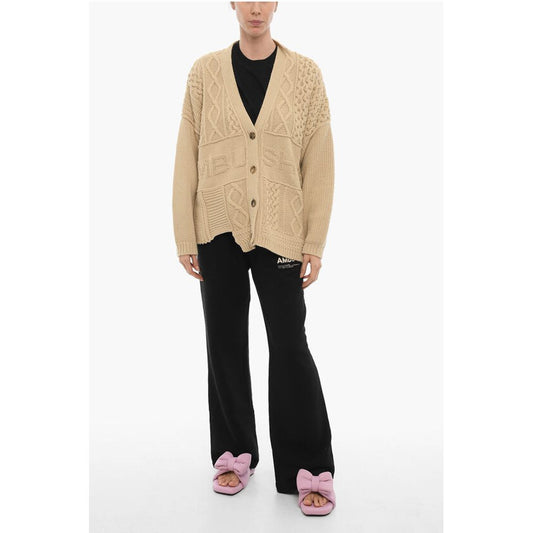 Ambush V-Neck Cable Knit Cardigan