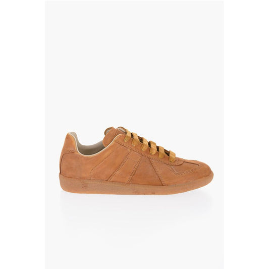 Maison Margiela MM22 Lace-up Sneakers with Visible Stitching