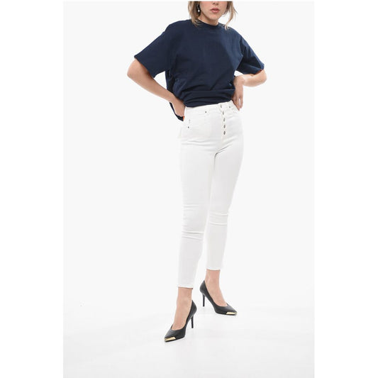 Compagnia del Denim High Waist Sim Fit FELIZ Jeans with Logoed Jeans 12,5cm