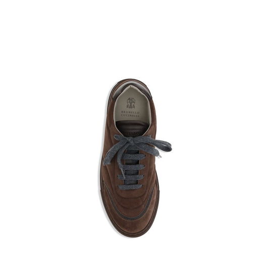 Brunello Cucinelli Suede Sneakers