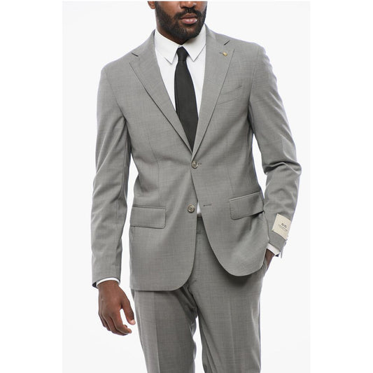Corneliani CC COLLECTION Half-lined REFINED Stretch Wool Suit