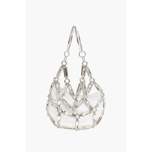 Dsquared² Rhinestoned NET Jewel Clutch