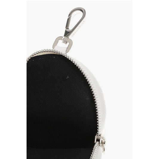 Dsquared² Leather Purse with Carabiner
