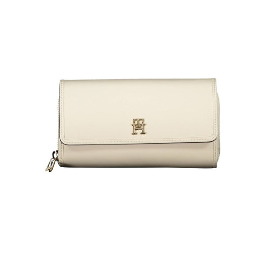 Tommy Hilfiger White Polyethylene Wallet