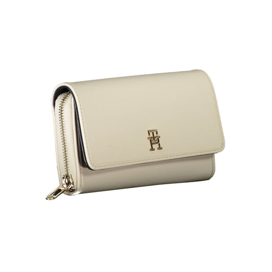 Tommy Hilfiger White Polyethylene Wallet