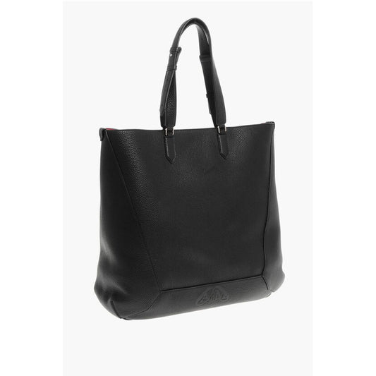 Alexander McQueen Textured Leather THE EDGE XL Tote Bag